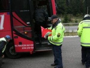 Rezultate control: Transportatori de persoane şi de marfă au primit amenzi usturătoare pentru nereguli grave