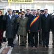 Ceremonial: Depuneri de coroane la statuia Bucovina Înaripată, de Ziua Armatei