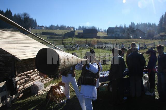 Vatra Dornei: La Casa Muntelui, s-a dat startul unui proiect de creştere a animalelor de carne