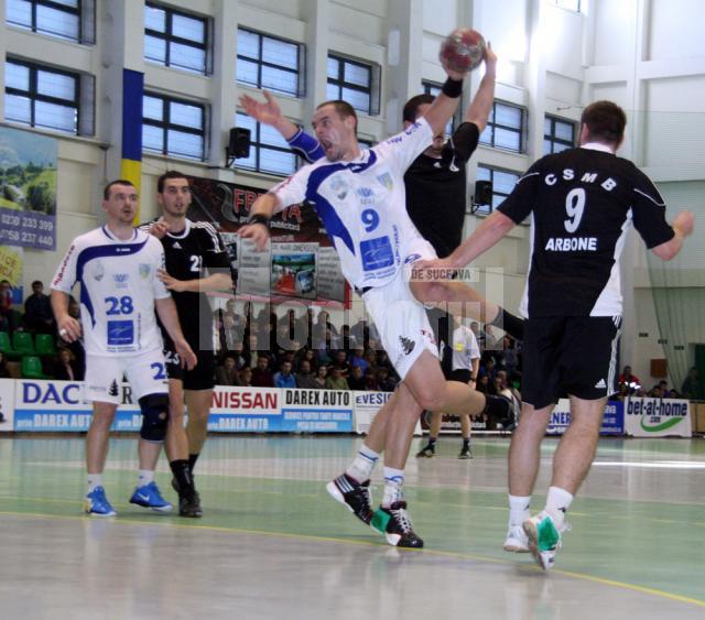 Echipa locală de handbal CS Universitatea Suceava a reînceput campionatul cu o nouă victorie