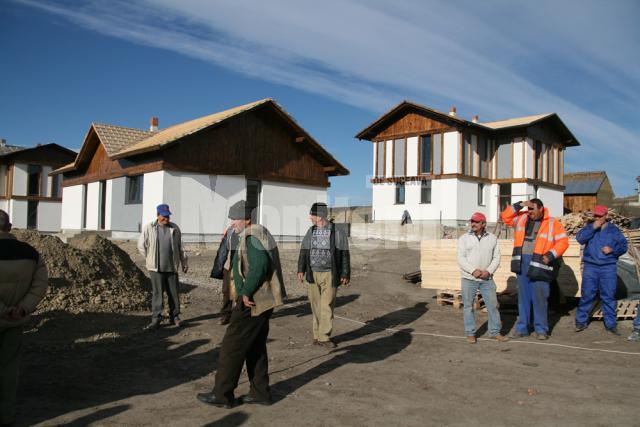 Case austriece construite pentru  sinistraţii din Grăniceşti