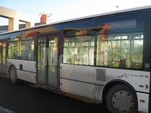 Autobuzul, scos din uz câteva zile din cauza atacului cu cotul