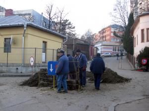 În cel mai bun caz, strada Tudor Vladimirescu va fi redată circulaţiei la finele săptămânii