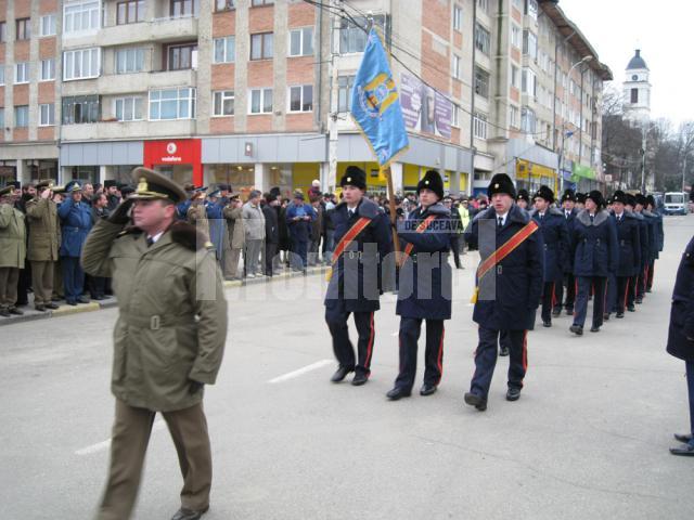 Ceremonialul militar organizat, ieri, de Ziua Naţională