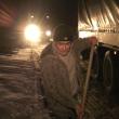 Noapte cu probleme: Blocaje pe şoseaua de centură din cauza poleiului şi a ninsorii