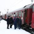 Tren blocat în Gara Suceava