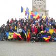 Grupuri de tineri din toată ţara s-au adunat la Alba Iulia de la prima oră a dimineţii de 1 decembrie