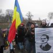 Doi dintre tinerii suceveni care s-au dus la Alba Iulia, pentru a sărbători Unirea