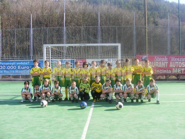 Tinerii fotbalişti din Şcheia au avut o prestaţie bună în turneul de la Bistriţa