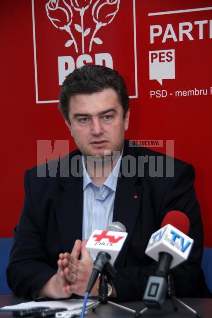 Preşedintele Organizaţiei Judeţene a PSD, deputatul Cătălin Nechifor