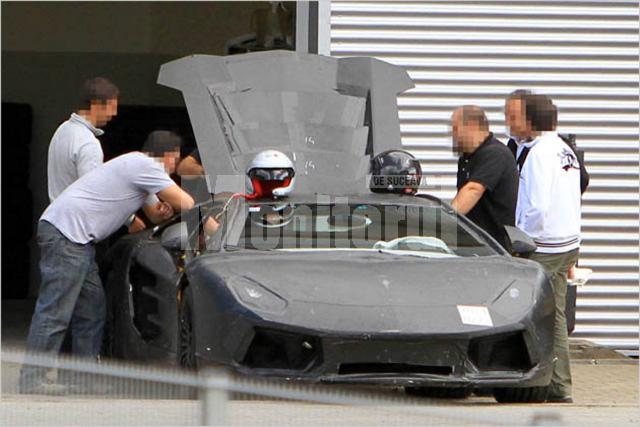 Lamborghini Aventador Prototype Test