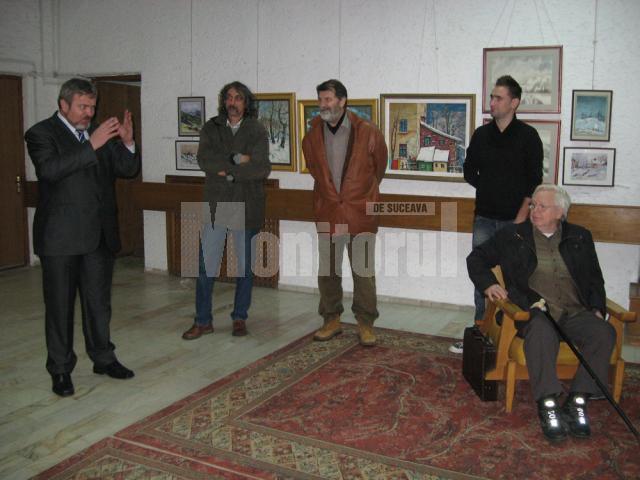Vernisajul expoziţiei Iarnă în Bucovina