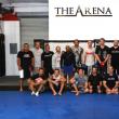 În sala The Arena MMA, alături de ceilalţi luptători
