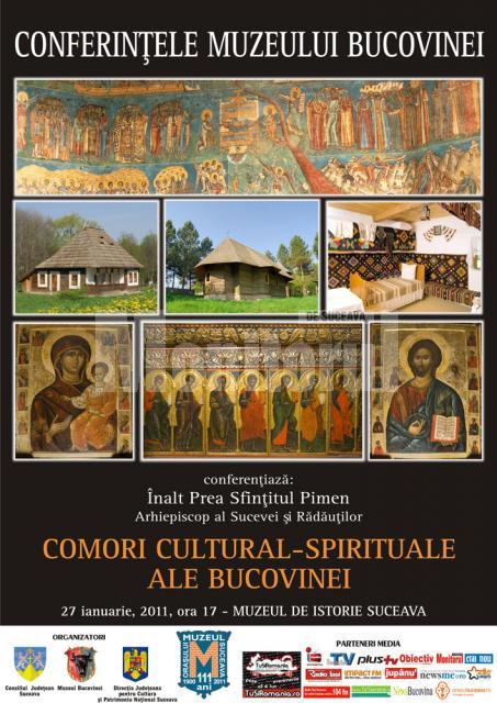 Conferinţele Muzeului Bucovinei: ÎPS Pimen - “Comori cultural-spirituale ale Bucovinei”