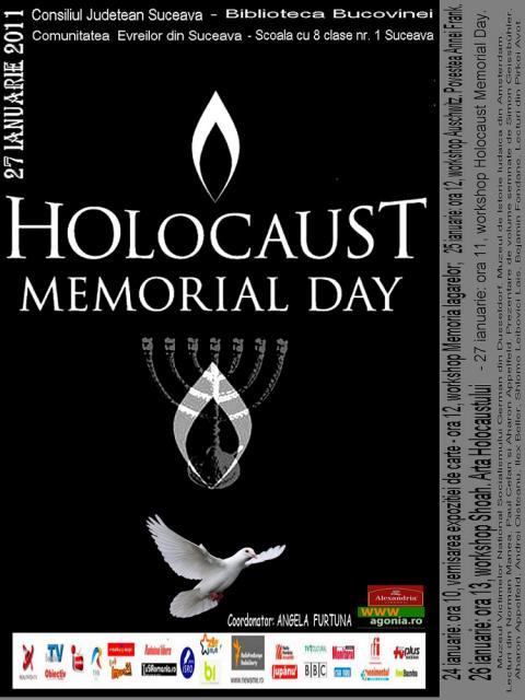 Serie de manifestări: „Holocaust Memorial Day”