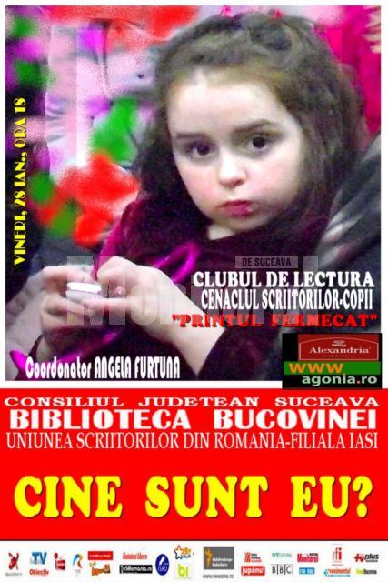 La Biblioteca Bucovinei: Clubul de Lectură pentru Copii şi Cenaclul Scriitorilor - Copii