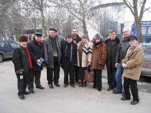Delegaţia din Dumbraveni la Chişinău