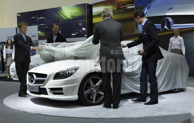 Mercedes SLK & Nico Roberg & Michael Schumacher & David Coulthard