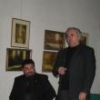 Constantin-Emil Ursu şi Aurel Buzincu prezentând invitatul serii