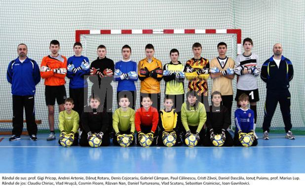 Inedit: Şcoală de portari de fotbal la Suceava