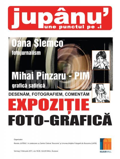 Expoziţie foto - grafică: „Jupânu’ pune punctul pe (e)I”