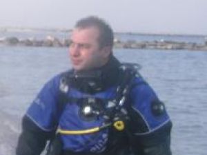 Andrei Babiaş a obţinut recent atestatul de instructor internaţional de scufundări NAUI