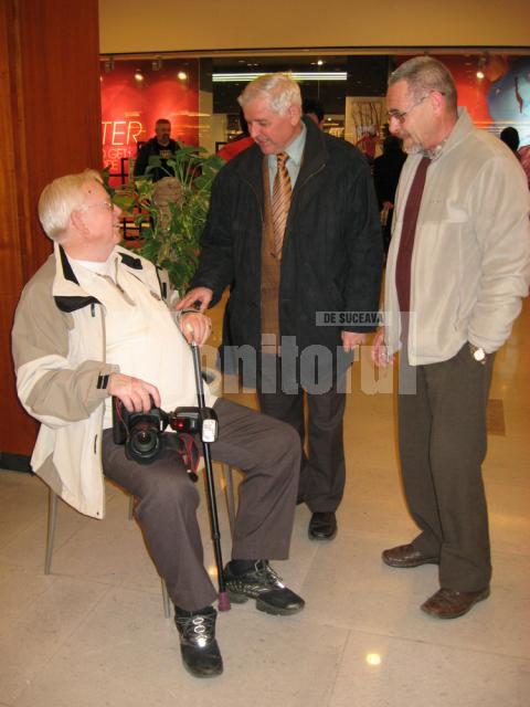 Veterani ai artei fotografice - Ştefan Petrescu, Dori Maierean şi Valentin Moscaliuc