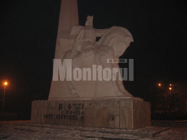 Monumentul lui Bogdan I pare să fi fost abandonat de autorităţi