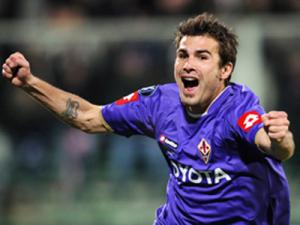 Adrian Mutu a fost titular în echipa ACF Fiorentina, pentru prima oară după suspendarea sa din anul 2010