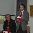 Editorul Aurel Ştefanachi şi prof. univ. dr. Mircea A. Diaconu