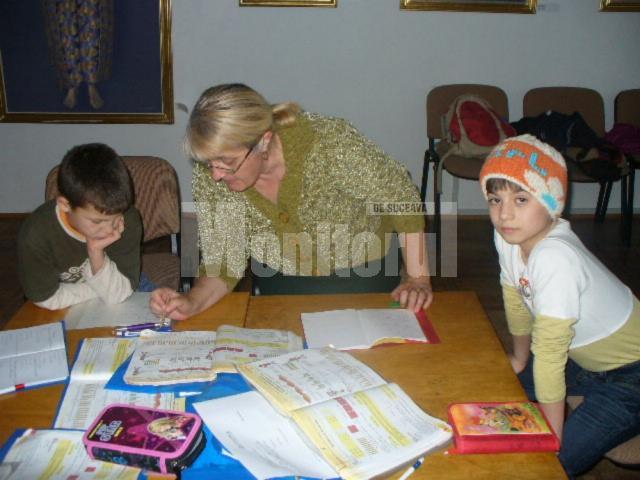 Proiect în derulare: “Ajutor la teme”, pentru copiii instituţionalizaţi