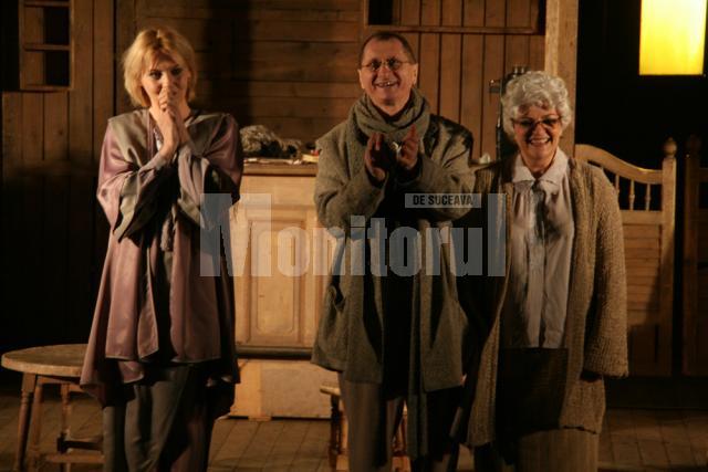 Emilia Popescu, Horaţiu Mălăele şi Dana Dogaru, pe scena Casei de Cultură Suceava