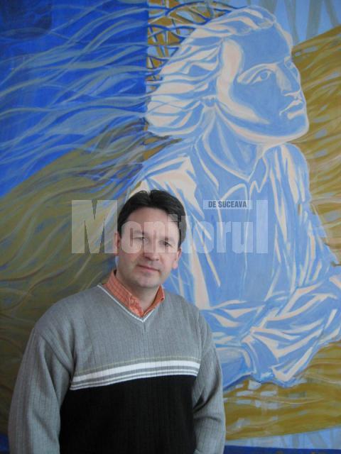 Artistul plastic sucevean Iulian Asimionesei