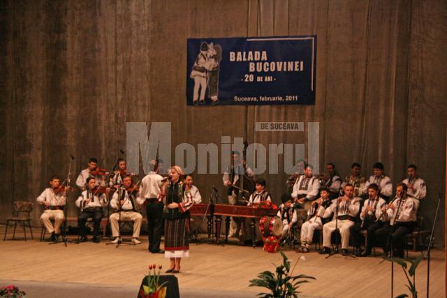 Spectacolul aniversar al Ansamblului „Balada Bucovinei”