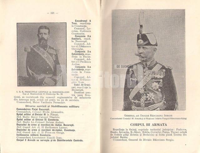Almanachul militar pe anul 1905