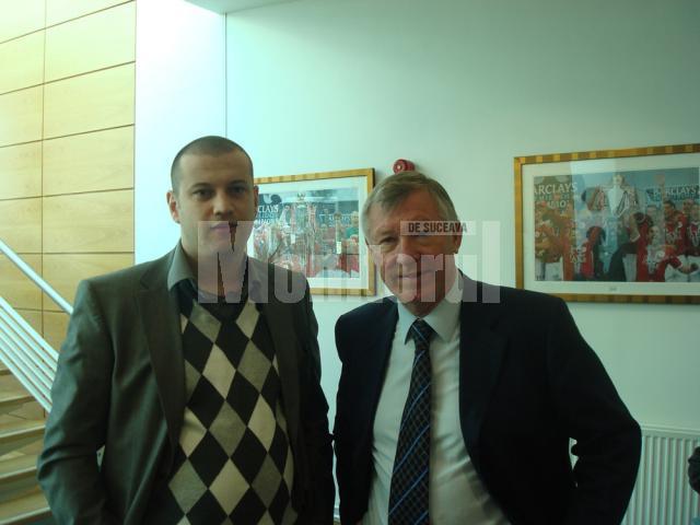 Întâlniri la nivel înalt: Un agent sportiv din Siret, la cină cu Sir Alex Ferguson