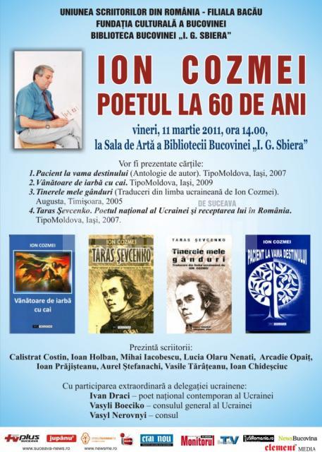 „Ion Cozmei - Poetul la 60 de ani”