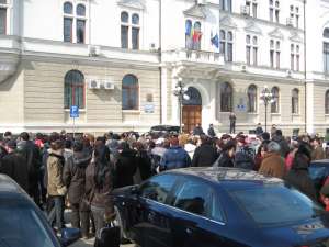 Protestul cadre didactice din municipiul Suceava a fost unul spontan