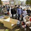 Circa 590.000 de persoane au fost evacuate în Japonia după cutremurul urmat de tsunami de vineri (foto: AP Photo/Kyodo News)