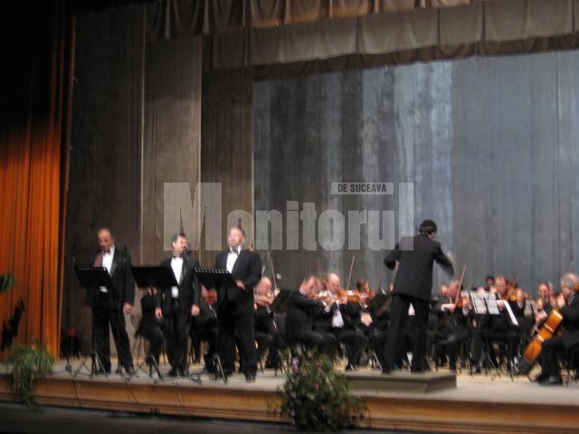 Un concert „de colecţie”, cu trei mari tenori ai ţării, la Suceava