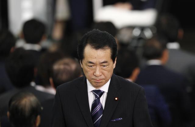 Naoto Kan (foto: AP Photo/Kyodo News)