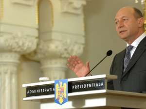 Preşedintele României, Traian Băsescu Foto: Sorin LUPŞA