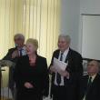 Ion Cozmei primind Medalia şi Diploma de excelenţă a Ministerului Culturii şi Turismului din Ucraina