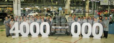 Dacia a fabricat modelul cu numărul 4.000.000