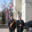 Primarul Ilie Lungu si presedintele CJ Suceava, Gheorghe Flutur