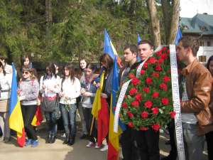 La eveniment au fost prezenţi studenţi din Suceava şi Bucureşti