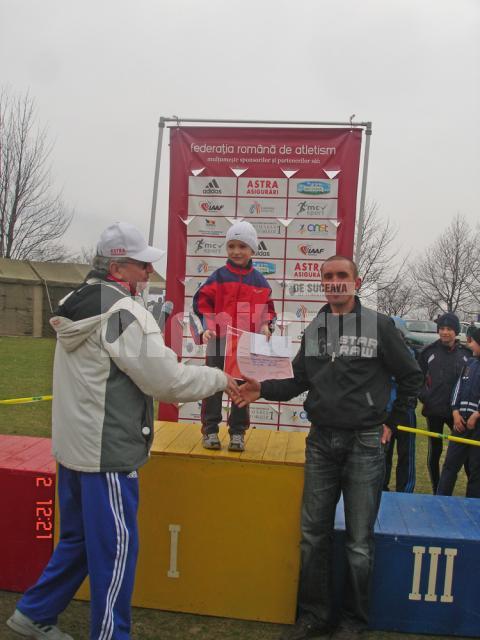 Alex Prâsneac a fost medaliat de reprezentanţii Federaţiei Române de Atletism pentru participarea la competiţie