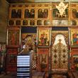 În lăcaşul de cult din Muzeul Satului Bucovinean se săvârşesc toate sfintele slujbe, în afară de înmormântări