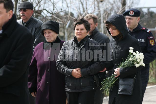 Membrii familiei au însotit trupul neînsufletit al lui Filaret Moţco Ceremonialul militar