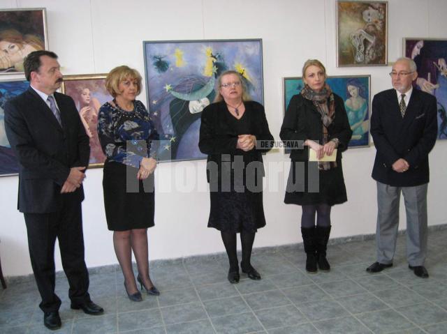 Deschiderea expoziţiei de la Galeria de Artă Ion Irimescu Suceava